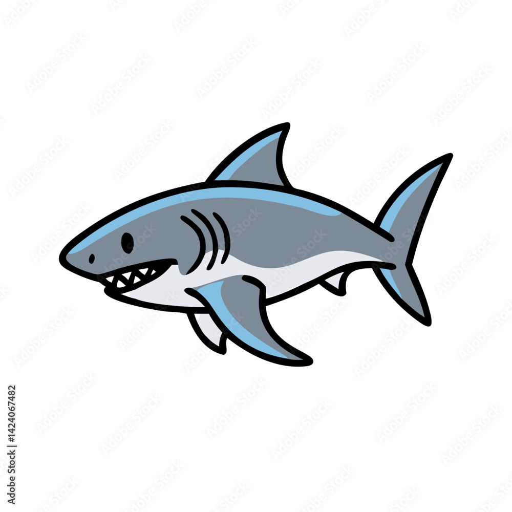 shark icon, shark vector illustration-simple illustration of shark, perfect for shark logos and icons shark icon, shark vector illustration-simple illustration of shark, perfect for shark logos and icons