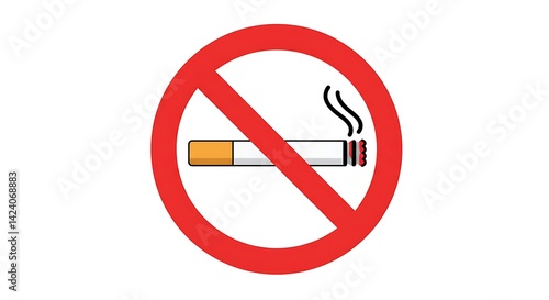 No Smoking Sign with Cigarette and Smoke in Red Circle Free Download No Smoking Sign with Cigarette and Smoke in Red Circle - GFXLoad