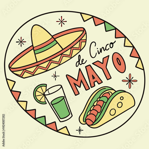 cinco de-mayo vector icon