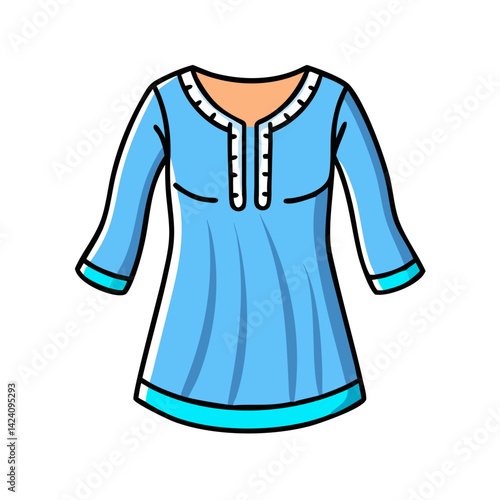 tunic icon, tunic vector illustration-simple illustration of tunic, perfect for tunic logos and icons