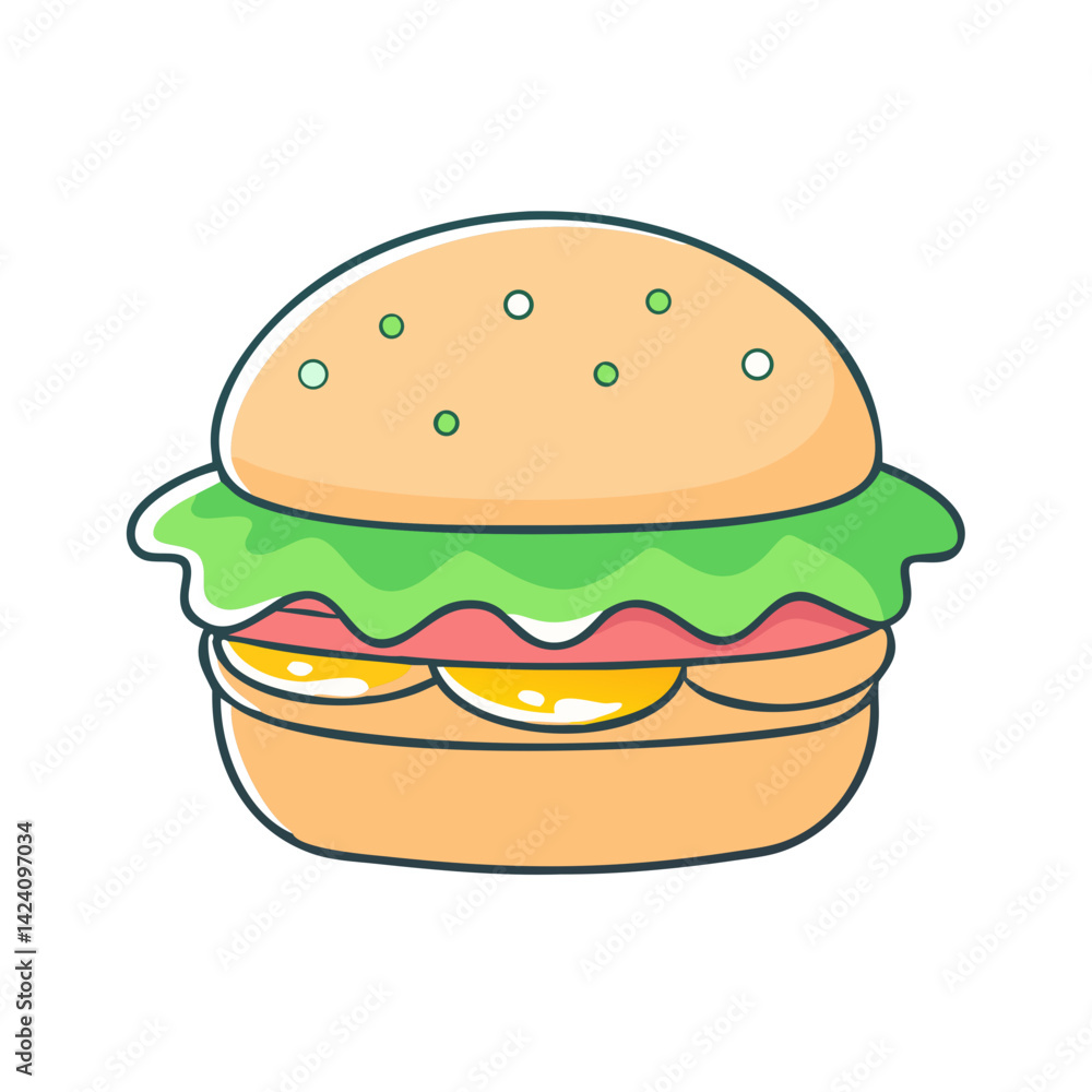 veggie burger icon, veggie burger vector illustration-simple illustration of veggie burger, perfect for veggie burger logos and icons veggie burger icon, veggie burger vector illustration-simple illustration of veggie burger, perfect for veggie burger logos and icons