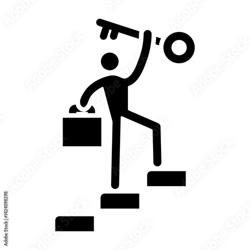Sucess Vector Glyph Icon Design