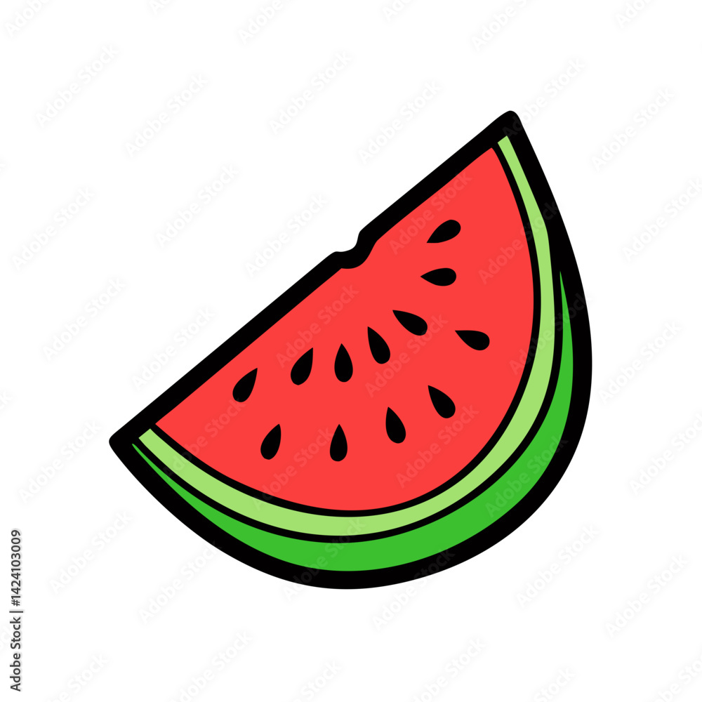 watermelon icon, watermelon vector illustration-simple illustration of watermelon, perfect for watermelon logos and icons watermelon icon, watermelon vector illustration-simple illustration of watermelon, perfect for watermelon logos and icons