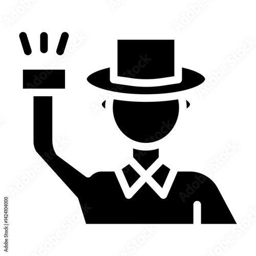 Travel Influencer  Vector Glyph Icon Design