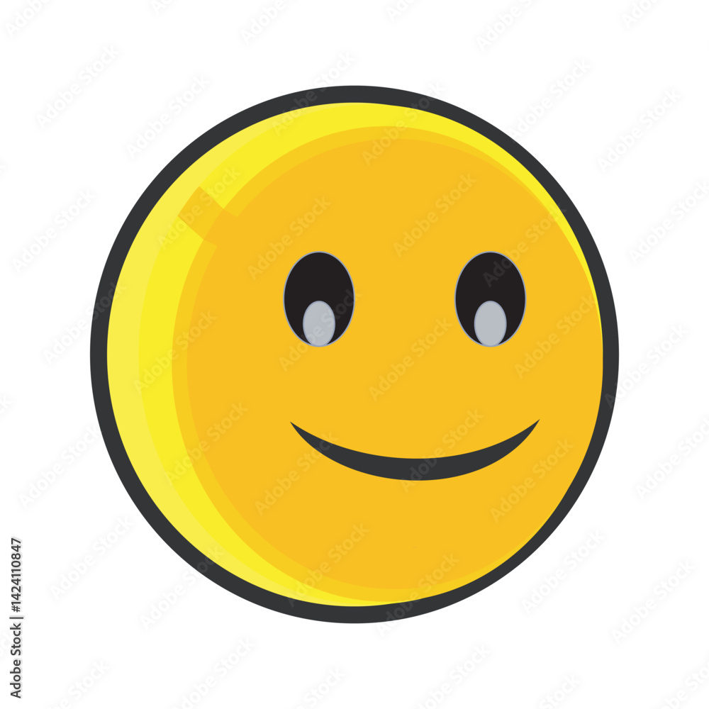 Big Cheerful Grinning Face Big Cheerful Grinning Face