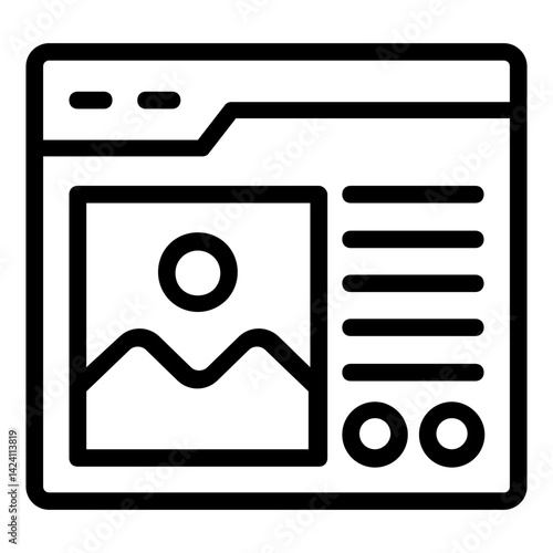 web design icon