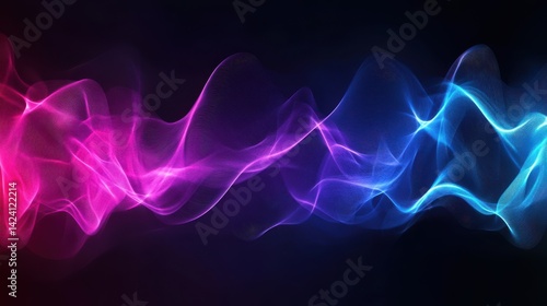 Fundo abstrato, azul, roxo, rosa em fundo preto. Textura de ruÃ­do. Banner para site, games, jogos. Fundo de tela, apresentaÃ§Ã£o de trabalho. ProteÃ§Ã£o de tela. IlustraÃ§Ã£o.