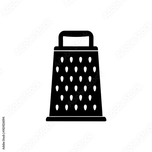 creative details Grater Icon vector Illustration