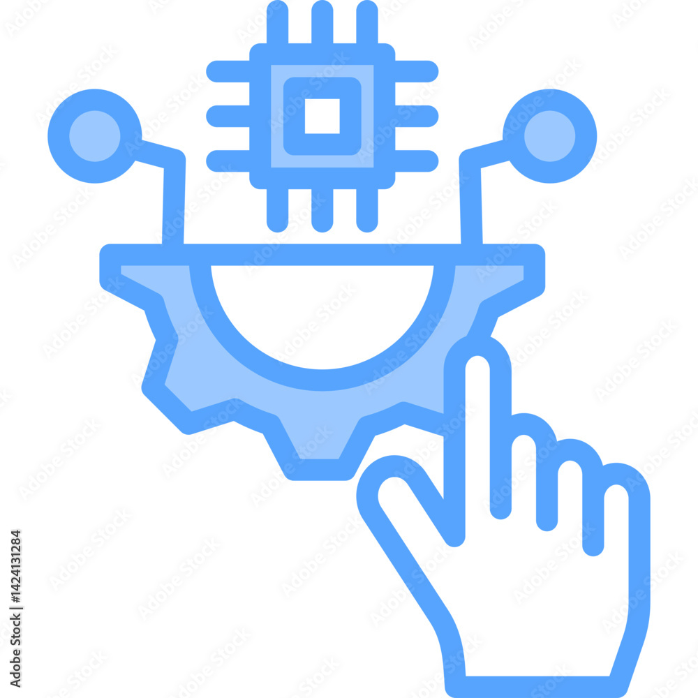 Digital Transformation Icon Digital Transformation Icon