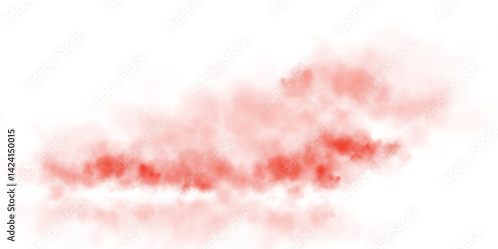 Obraz premium Incredible and Beautiful Red Smoke Background. A Stunning Magical Vapor and Fog Effect That Captivates You