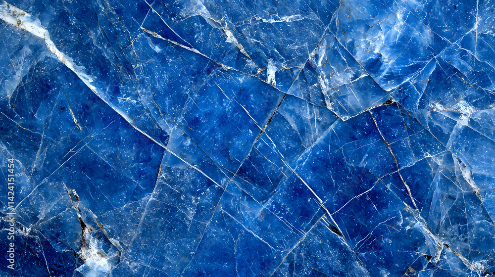 Fototapeta premium indigo blue texture with visible, irregular streaks, resembling the swirling patterns of a stormy sea 