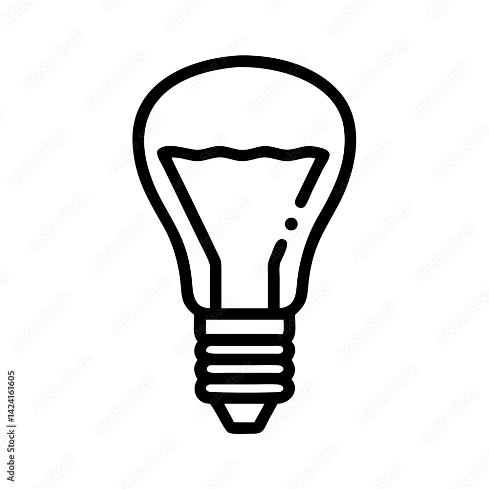Icon of a Light Bulb Icon of a Light Bulb