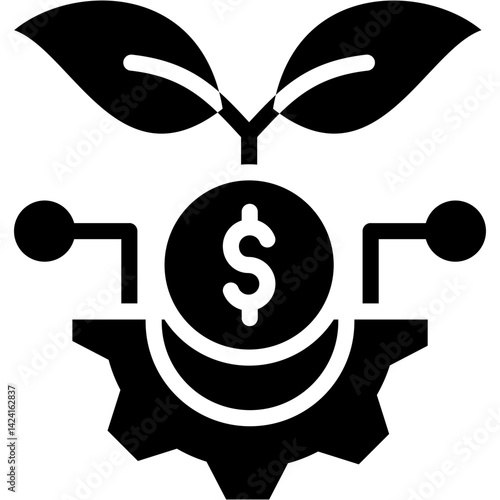 Technology Investment Icon