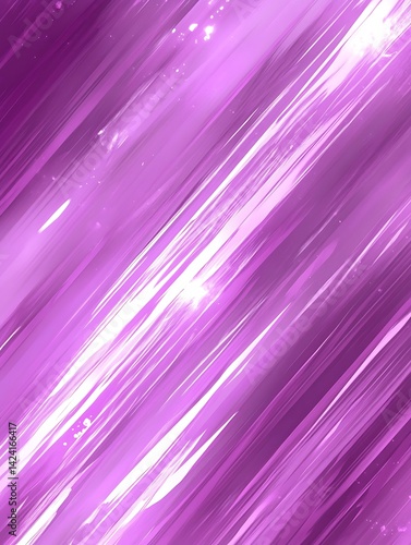 Abstract Diagonal Purple Lines