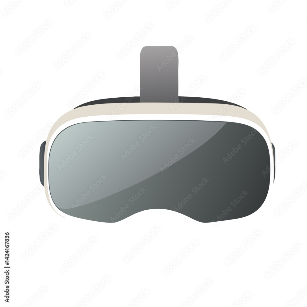 Isolated Virtual Reality Headset For Gaming And Immersive Digital Experiences Isolated Virtual Reality Headset For Gaming And Immersive Digital Experiences