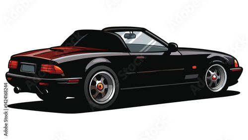 Car icons, vector, flat cartoon cars and transportation. Cars, vans, cargo trucks, off-road, buses, sports cars, pickup trucks.