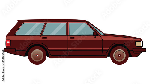 Car icons, vector, flat cartoon cars and transportation. Cars, vans, cargo trucks, off-road, buses, sports cars, pickup trucks.