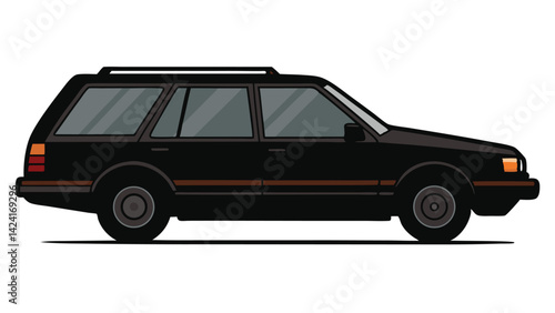 Car icons, vector, flat cartoon cars and transportation. Cars, vans, cargo trucks, off-road, buses, sports cars, pickup trucks.