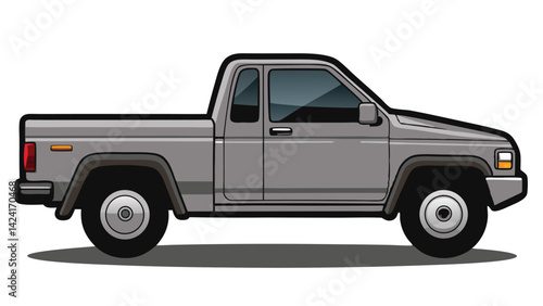 Car icons, vector, flat cartoon cars and transportation. Cars, vans, cargo trucks, off-road, buses, sports cars, pickup trucks.