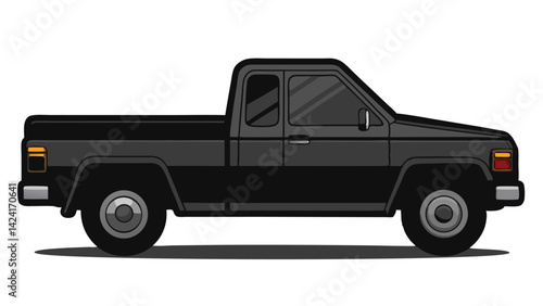 Car icons, vector, flat cartoon cars and transportation. Cars, vans, cargo trucks, off-road, buses, sports cars, pickup trucks.