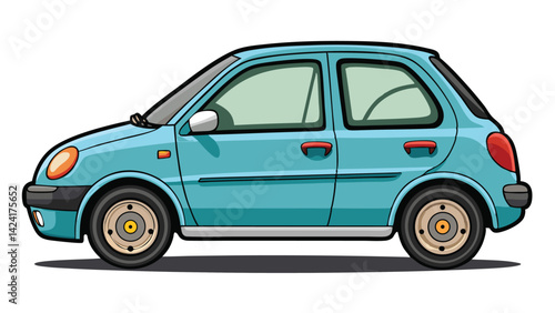Car icons, vector, flat cartoon cars and transportation. Cars, vans, cargo trucks, off-road, buses, sports cars, pickup trucks.