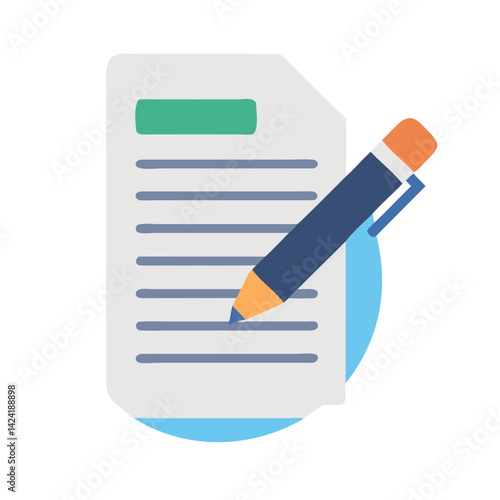 Article Page Icon Representing Blog or Written Content