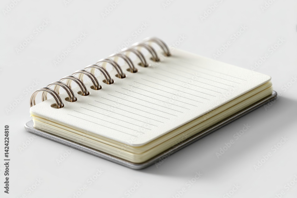 Spiral-Bound Notebook: Minimalist Design, Blank Pages, Clean Aesthetic Spiral-Bound Notebook: Minimalist Design, Blank Pages, Clean Aesthetic