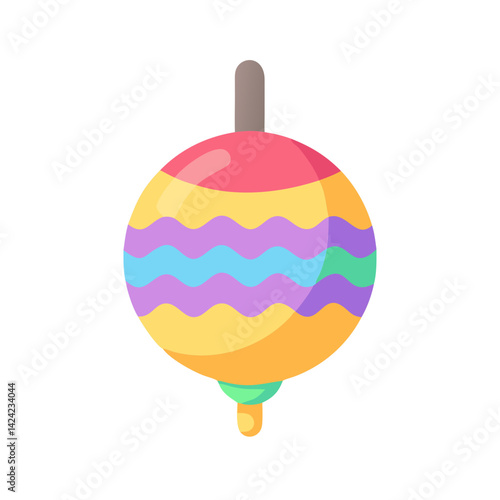 Piñata Celebration Toy Icon Representing Party Fun and Festive Tradition