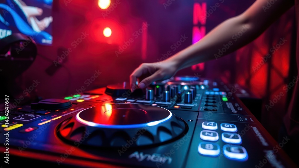 Obraz premium dj in action