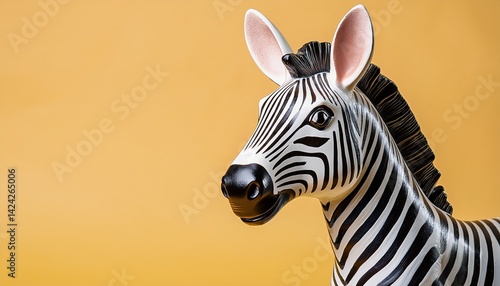 portrait of a zebra