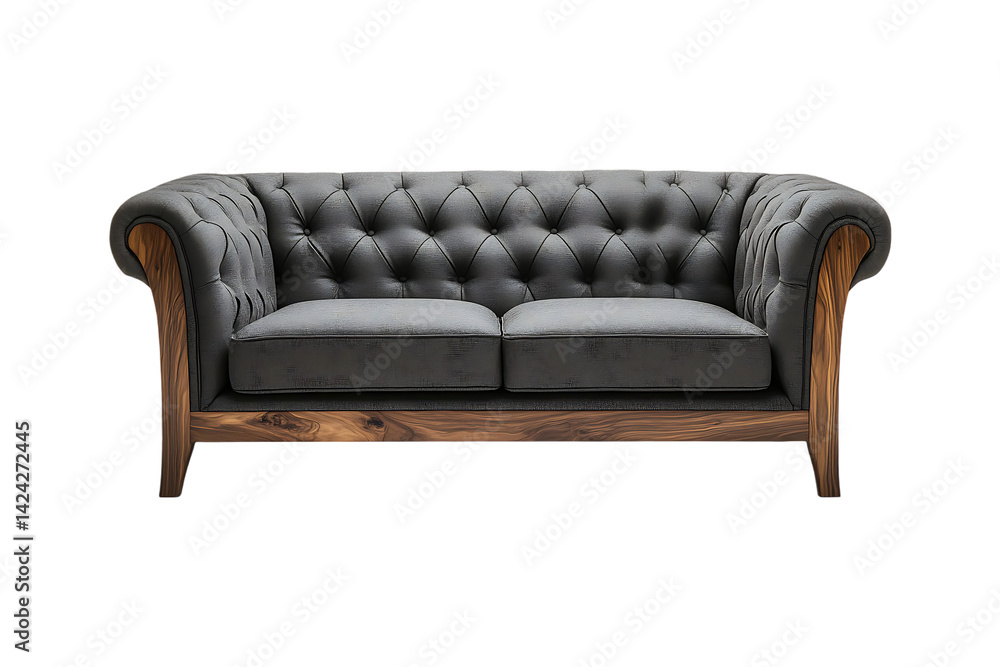 Modern sofa isolated on a transparent background. Luxury Sofa for Home Decor and Interior design. Modern sofa isolated on a transparent background. Luxury Sofa for Home Decor and Interior design.