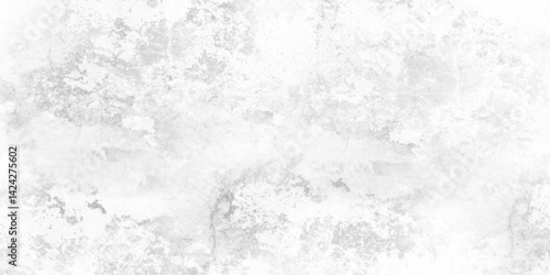White, gray grunge natural smooth cement concrete floor and plaster dirty scrath wall background texture. white marble texture. white paper texture. plastered long panoramic concrete wall background.