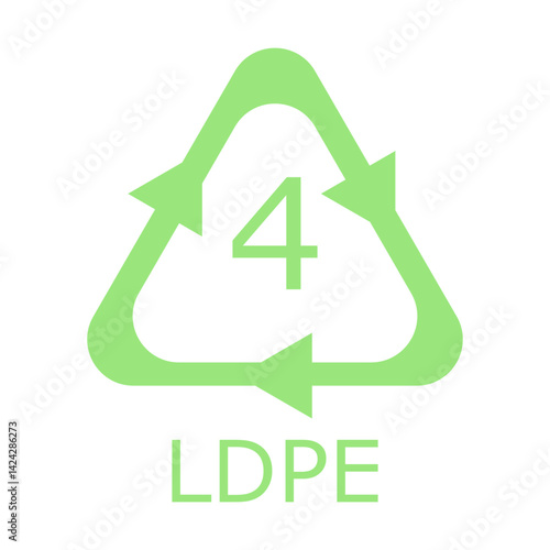 LDPE Plastic Identification Code