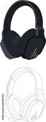 Wallpaper Mural headphone-004 Torontodigital.ca