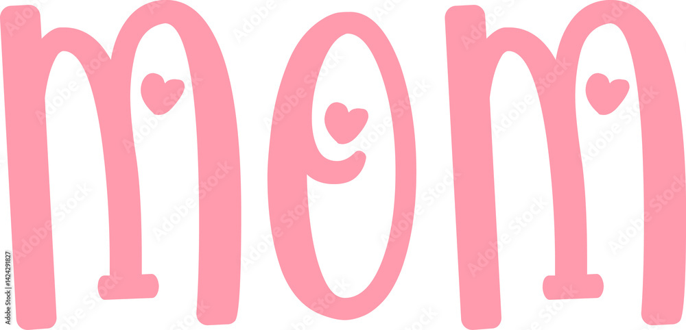 Mom typography clip art design on plain white transparent isolated background for sign, card, shirt, hoodie, sweatshirt, apparel, tag, mug, icon, poster or badge Mom typography clip art design on plain white transparent isolated background for sign, card, shirt, hoodie, sweatshirt, apparel, tag, mug, icon, poster or badge