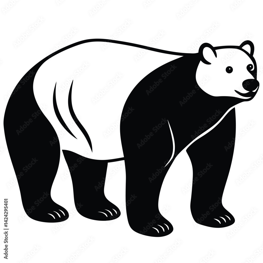 Obraz premium polar bear vector