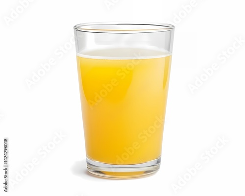 Wallpaper Mural glass of orange juice isolated Torontodigital.ca