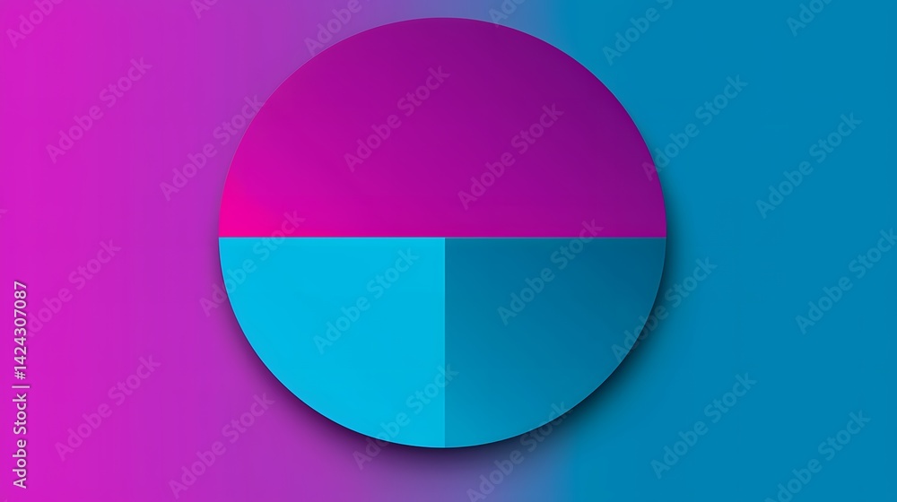 Fototapeta premium vector illustration of a colorful easter egg
