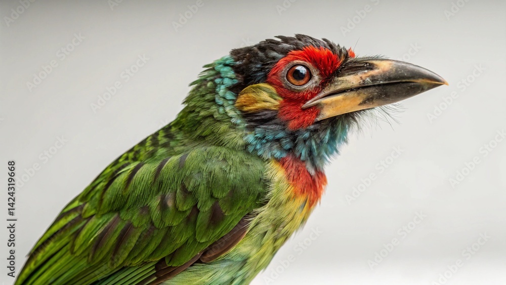Fototapeta premium Barbet on studio background 