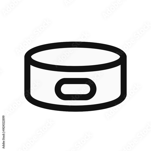 Sweatband Icon in Minimalist Style  