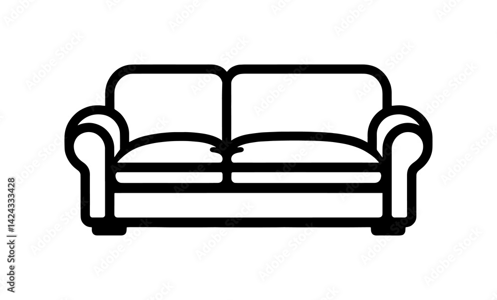 A simple couch A simple couch