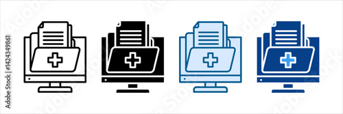 Result Icon Set Multiple Style Collection