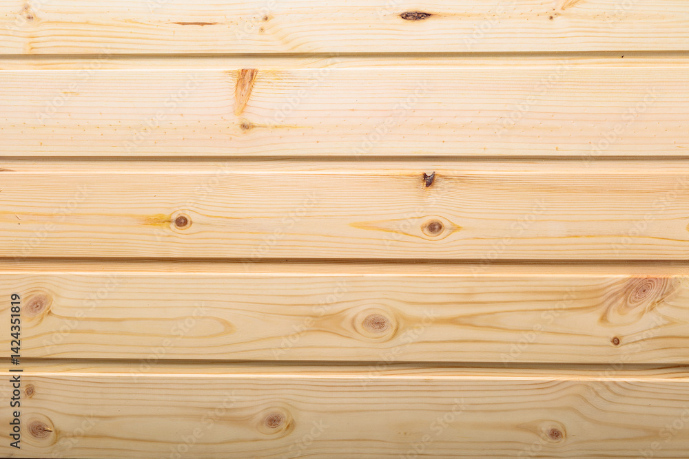Fototapeta premium Wood texture background, pine wood planks.