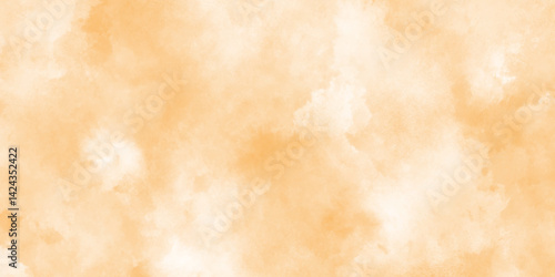 Yellow watercolor background for your design, banner and cover design. Hand drawn illustration for your design. place for text,wallpaper, decoration, card, and any design related works.