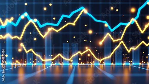 Financial Data Visualization of NSE Nifty Performance