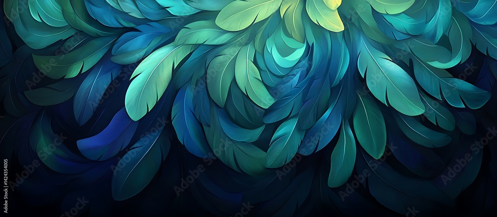 Feathers in a Dark Realm Feathers in a Dark Realm