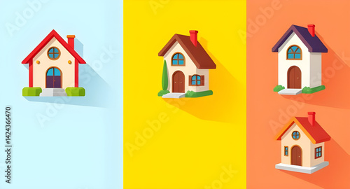 home icon set