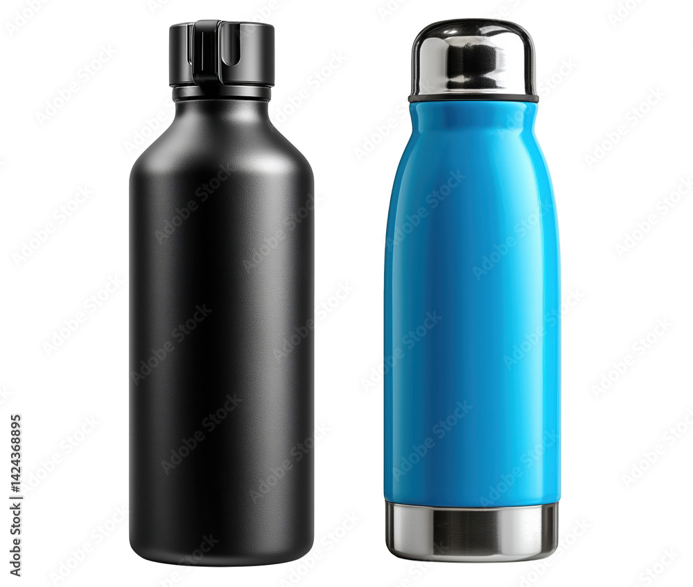 Drinkware, Durable and insulated water bottles in black and blue colors, perfect for outdoor activities and hydration.
Drinkware, Durable and insulated water bottles in black and blue colors, perfect for outdoor activities and hydration.