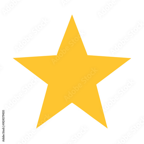 Shining Star Illuminating the Night Sky, Symbolizing Hope and Dreams