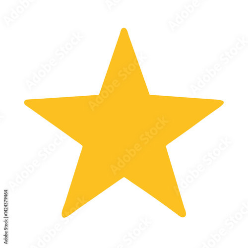 Shining Star Illuminating the Night Sky, Symbolizing Hope and Dreams